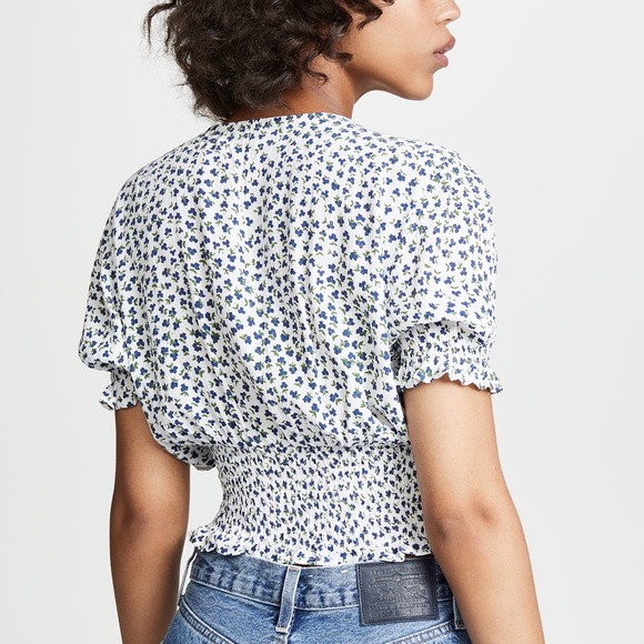 Faithfull The Brand First Light Top in Rae Floral - Picture 4 of 9